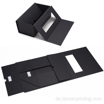 Benutzerdefinierte Wellblechpapierpapierverpackung mit Fenster